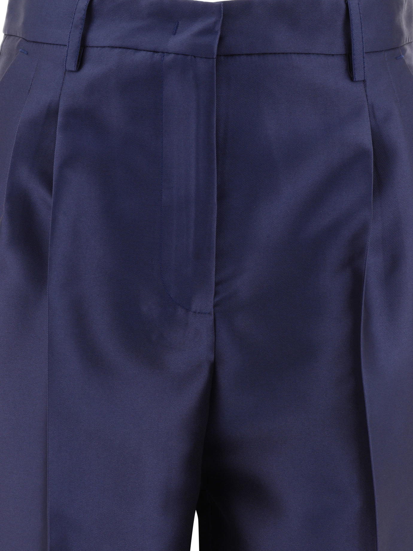 F.IT Blue Pleated trousers